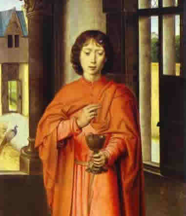 St. John with the Grail Chalice