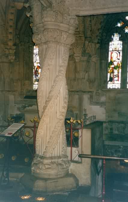 The Apprentice Pillar orginally called the Prince Pillar